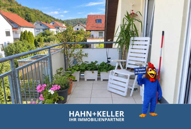 Gemütlicher Wohlfühlcharakter! Ideale 5 Zimmer-Wohnung mit toller Fernsicht! - Oberkochen (53522)