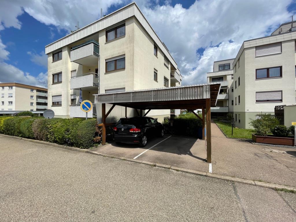 Einziehen & Wohlfühlen! Tolle 4 Zimmer-Wohnung mit Terrasse in Heubach! - Außenansicht (37980)