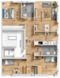 Grundriss - Traumhafte 4 Zimmer-Neubauwohnung mit TG- Stellplatz & Aufzug in Tübingen!