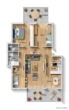 Grundriss - Sonniges Wohnerlebnis! 3 Zimmer-Wohnung mit Garten, Terrasse und Südbalkon!