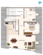 Grundriss 2.OG - Ansprechendes Mehrfamilienwohnhaus im Herzen der Stadt Biberach!Wohnraumreserve!