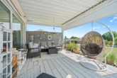Blick Terrasse 1 - Modernes, freistehendes Einfamilienhaus mit Traumgrundstück und moderner Technik!