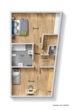 2. Obergeschoss - Wohnen in der City! Interessantes Einfamilienhaus für die kleine Familie!