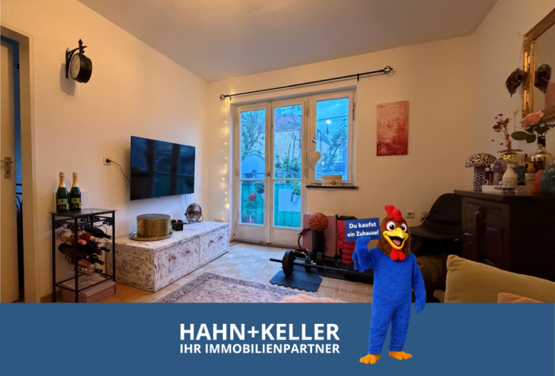 Charmante 2-Zimmer-Wohnung mit Balkon in zentraler Lage von Stuttgart-West - Titelbild (51384)