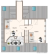Grundriss Etage 2 - Stilvolles Wohnen! 4,5-Zimmer-Wohnung mit zwei Balkonen und besonderem Flair!