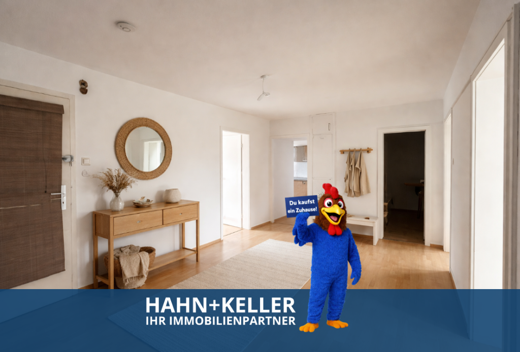 Kapitalanleger aufgepasst ! Geräumige 3 Zimmer-Wohnung mit Balkon! - Eingangsbereich (43206)