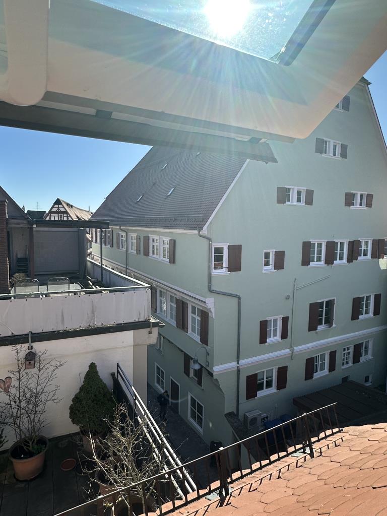 Urbanes Wohnen - 2 Zimmer-Appartement im Herzen der Stadt Biberach! - Blick Aussicht (43022)