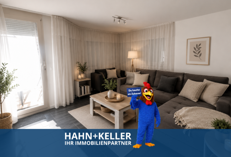 Seltene Gelegenheit! Interessante 2 Zimmer-Wohnung in toller Wohnlage! - Denkendorf (44720)