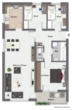 Grundriss - Sofort beziehbar! Gemütliche 4 Zimmer-Wohnung ideal für die Familie!