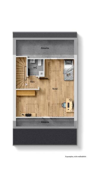 Ankommen & Aufatmen! Interessantes Reihenmittelhaus in Leinfelden-Echterdingen! - Dachgeschoss (44441)