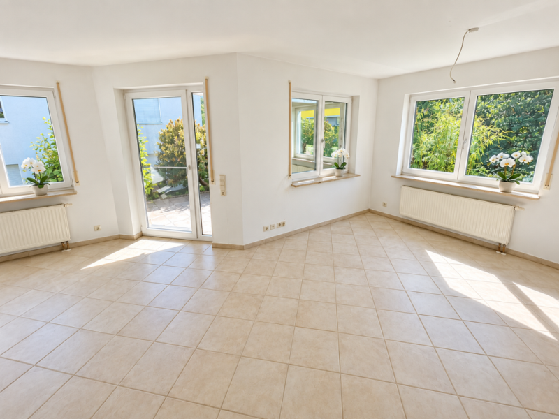 Anwesen für die Familie! Ideales freistehendes Einfamilienhaus in Roßwälden! - Wohnzimmer (54211)