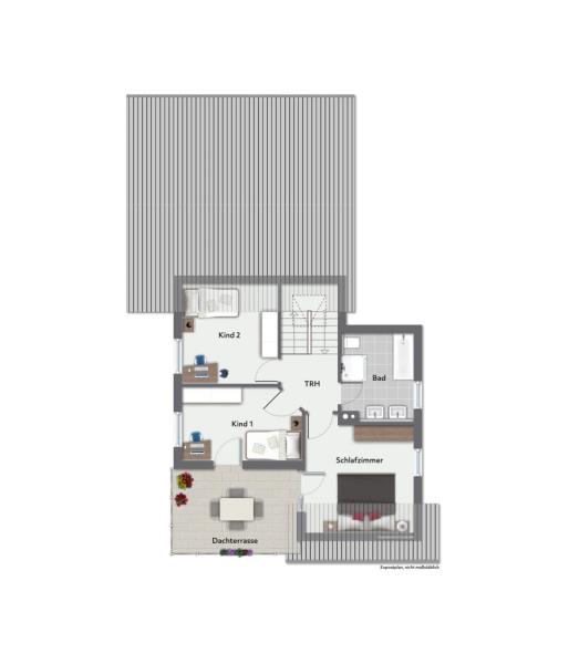 Sonniges Familiendomizil! Freistehendes Einfamilienhaus in Ebersbach-Roßwälden! - Grundriss Dachgeschoss (52616)